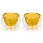 Monterey Çift Cidarlı Cam Tatlı Kasesi - 180 ml